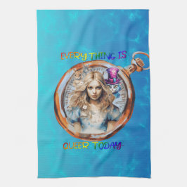 Alles is Queer Today - Alice in Wonderland Theedoek