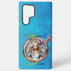 Alles is Queer Vandaag - Alice in Wonderland Samsung Galaxy Hoesje