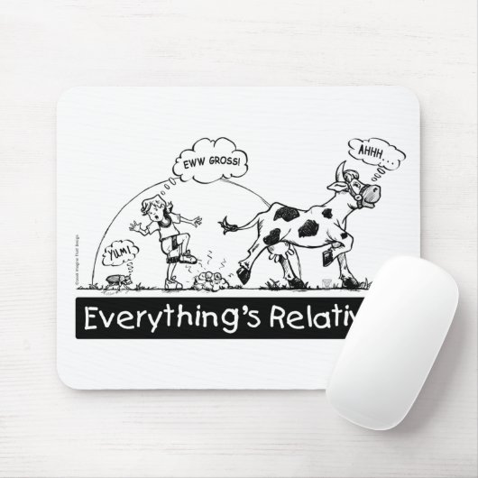 Alles is relatief muismat (Met muis)