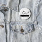 Alles is relatief ronde button 5,7 cm (In situ)