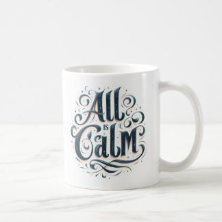 Alles is rustig Kerst Koffie Mok