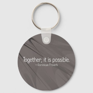 Alles is samen mogelijk (2) sleutelhanger