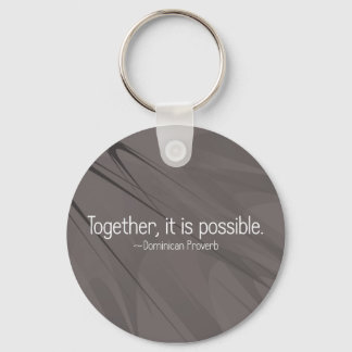 Alles is samen mogelijk (2) sleutelhanger