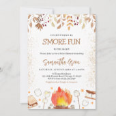 Alles is S'more Fun Baby shower Kaart (Voorkant)