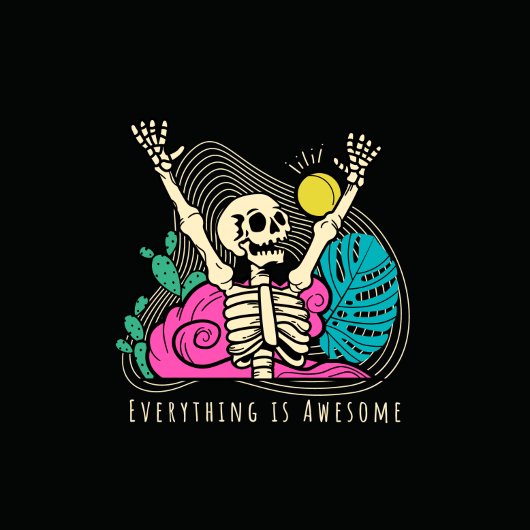 Alles is super T-shirt