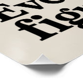 Alles is Uit te Vogelen Perfect Poster (Hoek)