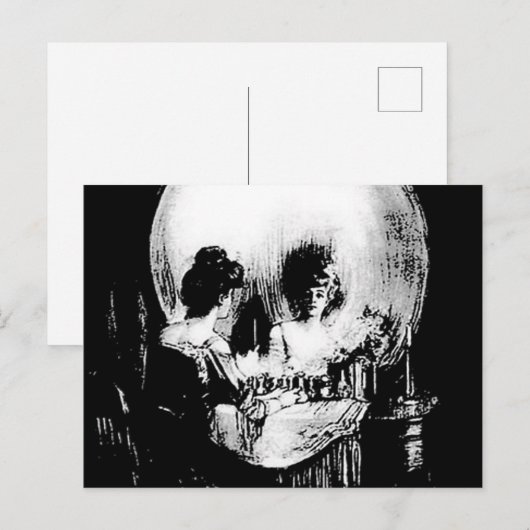 Alles is Vanity Charles Allan Gilbert Briefkaart (Voorkant / Achterkant)