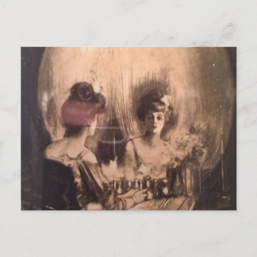 Alles is Vanity Charles Allan Gilbert Briefkaart (Voorkant)