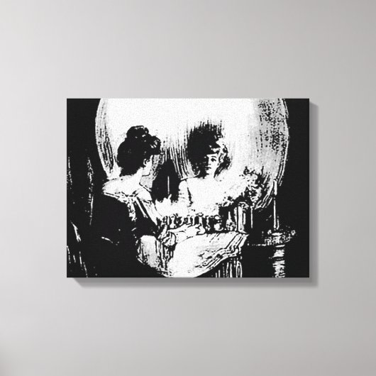 Alles is Vanity Charles Allan Gilbert Canvas Afdruk (Voorkant)