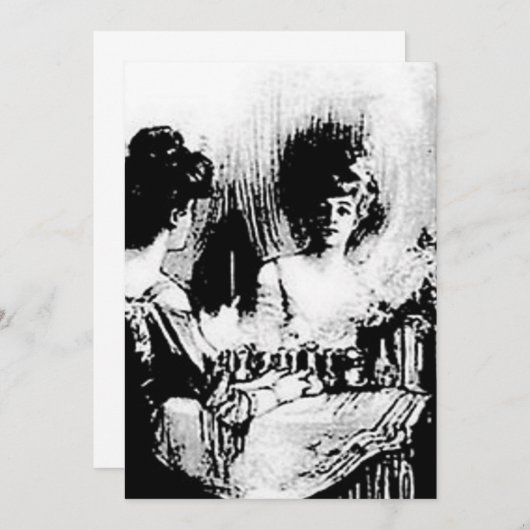 Alles is Vanity Charles Allan Gilbert Kaart (Voorkant / Achterkant)