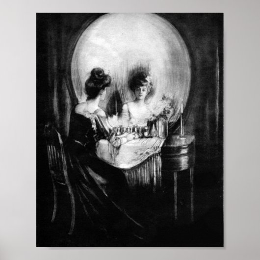 Alles is Vanity Charles Allan Gilbert Poster (Voorkant)