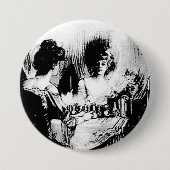 Alles is Vanity Charles Allan Gilbert Ronde Button 7,6 Cm (Voorkant)