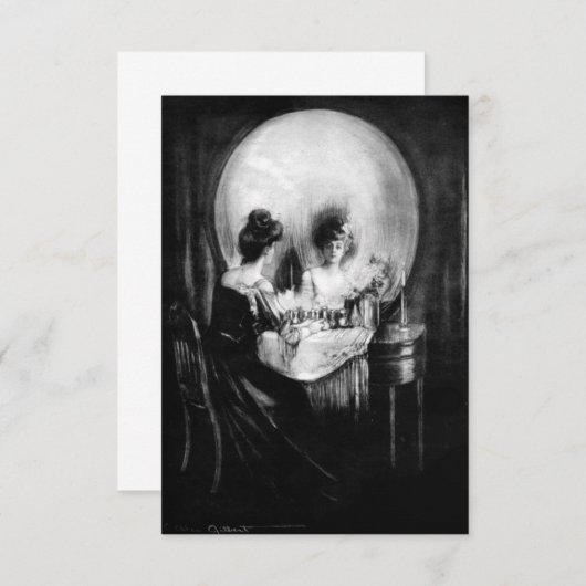 Alles is Vanity Charles Allan Gilbert Save The Date (Voorkant / Achterkant)