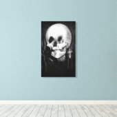 "Alles is Vanity" van C. Allan Gilbert Canvas Afdruk (Insitu (Houten vloer))