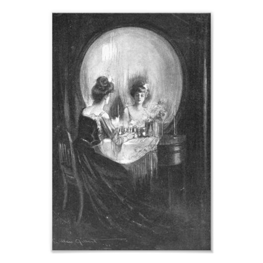 Alles is Vanity van Charles Allan Gilbert Foto Afdruk (Voorkant)