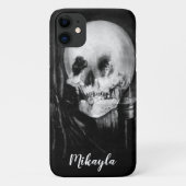 "Alles is Vanity" Vrouw en schedel Case-Mate iPhone Case (Achterkant)