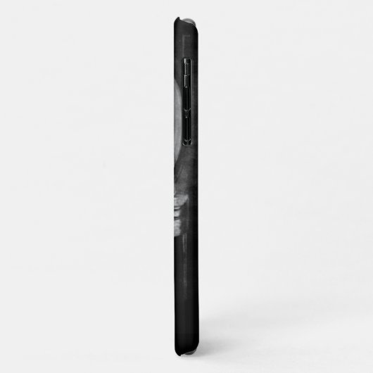 "Alles is Vanity" Vrouw en schedel Case-Mate iPhone Case (Achterkant/links)