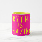 Alles is verbazingwekkende mok (Midden)