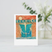 Alles is verbonden en bestaat samen. briefkaart (Staand voorkant)