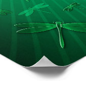 Alles is vol met libellen poster (Hoek)