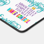 Alles is volledig onder controle bureaumat (Hoek)