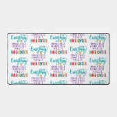 Alles is volledig onder controle bureaumat (Voorkant)