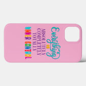 Alles is volledig onder controle Case-Mate iPhone case (Achterkant (horizontaal))