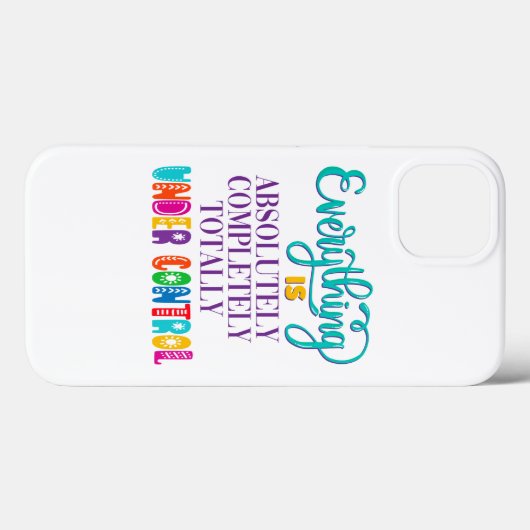 Alles is volledig onder controle Case-Mate iPhone case (Achterkant (horizontaal))