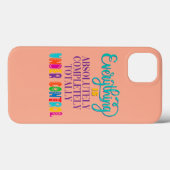 Alles is volledig onder controle Case-Mate iPhone case (Achterkant (horizontaal))