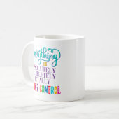 Alles is volledig onder controle koffiemok (Voorkant links)