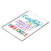 Alles is volledig onder controle notitieboek (Linkerzijde)