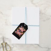Alles is vrolijk en slim cadeautje label cadeaulabel (Met Touw)