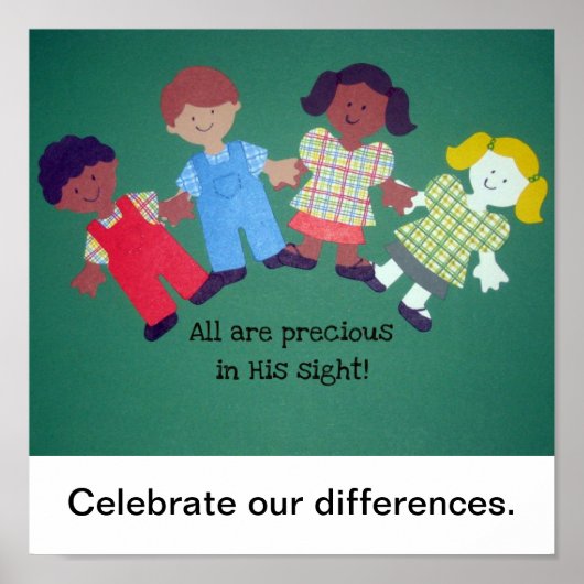 Alles is waardevol in Zijne blik! Poster (Voorkant)