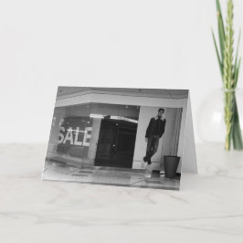 "Alles is weg" verjaardagskaart Kaart