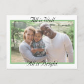 Alles is wel goed, allemaal is het fel. briefkaart (Voorkant)