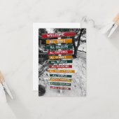 Alles is welkom kaart (Voorkant / Achterkant in situ)