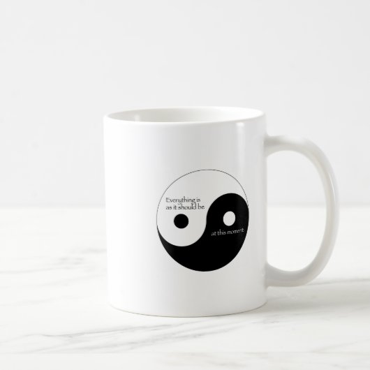Alles is zoals het hoort koffiemok (Rechts)