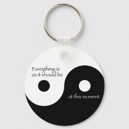 Alles is zoals het hoort sleutelhanger