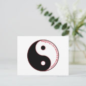 Alles is zoals het op dit moment zou moeten zijn briefkaart (Staand voorkant)