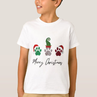 Alles Italiaanse Windhond Vrolijk Kerstpootje P T-shirt
