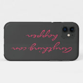 Alles kan gebeuren Case-Mate iPhone case (Achterkant (horizontaal))