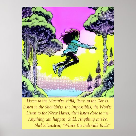 Alles kan gebeuren, kind, alles kan poster (Voorkant)