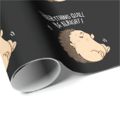 Alles kan goed zijn met egel en donkere bg cadeaupapier (Rol Hoek)