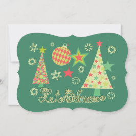 Alles kerstfeestdag feestdagenkaart