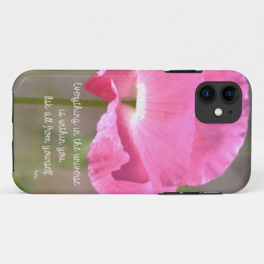 Alles klaproos Case-Mate iPhone case (Achterkant (horizontaal))