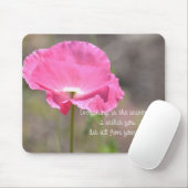 Alles klaproos muismat (Met muis)