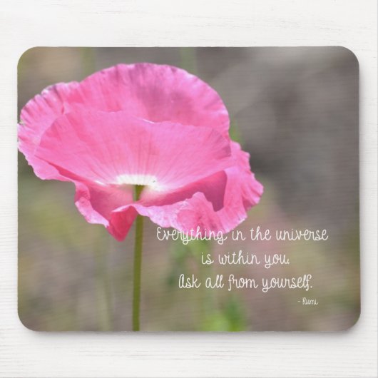 Alles klaproos muismat (Voorkant)