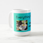 Alles koffie - mok (Voorkant links)