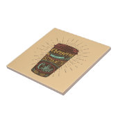 Alles komt beter met koffie-offertes tegeltje (Zijkant)