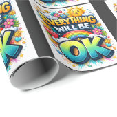 Alles komt goed cadeaupapier (Rol Hoek)